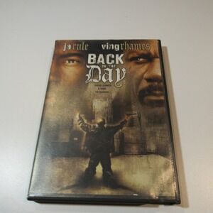 Back in the Day DVD Starring Ja‎ Rule and Ving Rhames Action Crime Drama